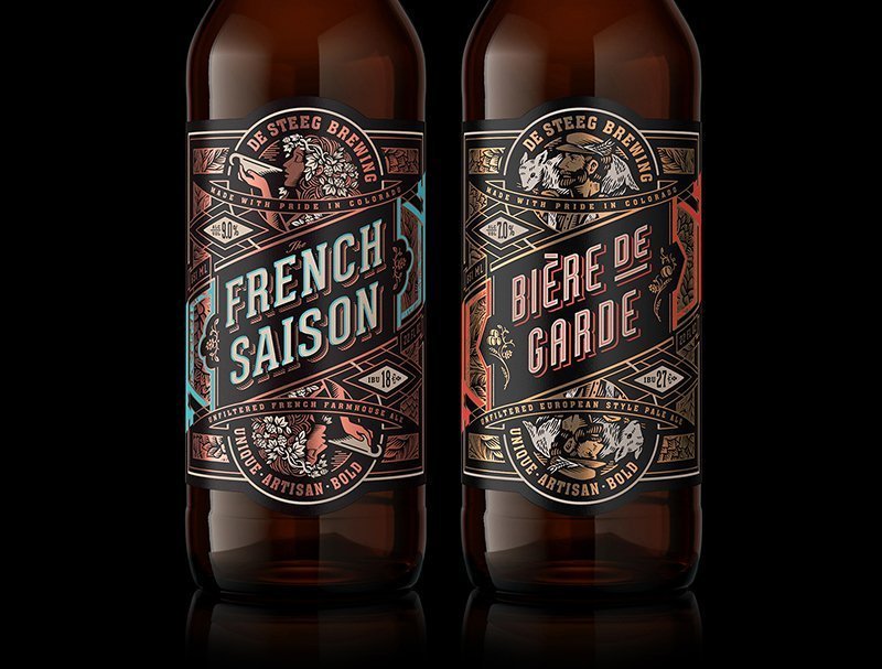 Il nuovo packaging del birrificio De Steeg Brewing