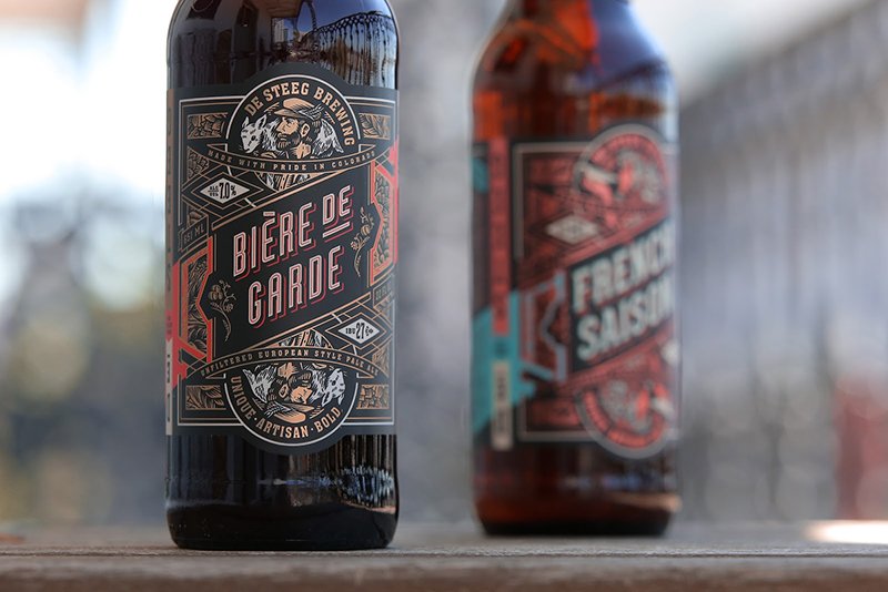 Il nuovo packaging del birrificio De Steeg Brewing