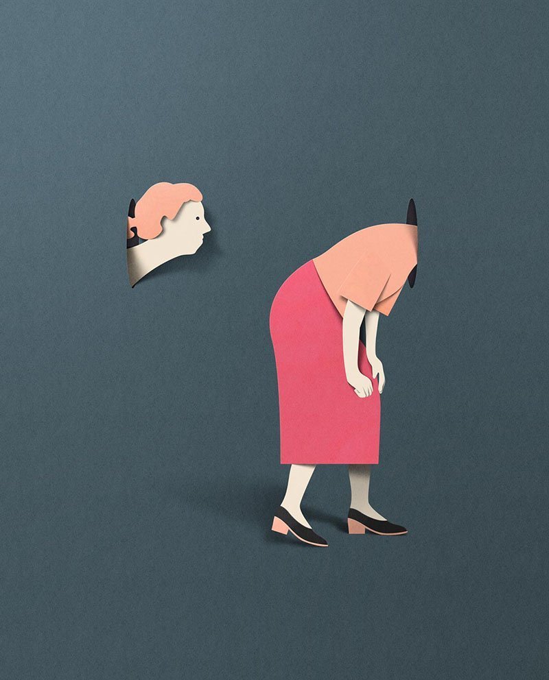 EikoOjala_printaly_09 - Blog Printaly.com Digital Papercut Illustration - Eiko Ojala