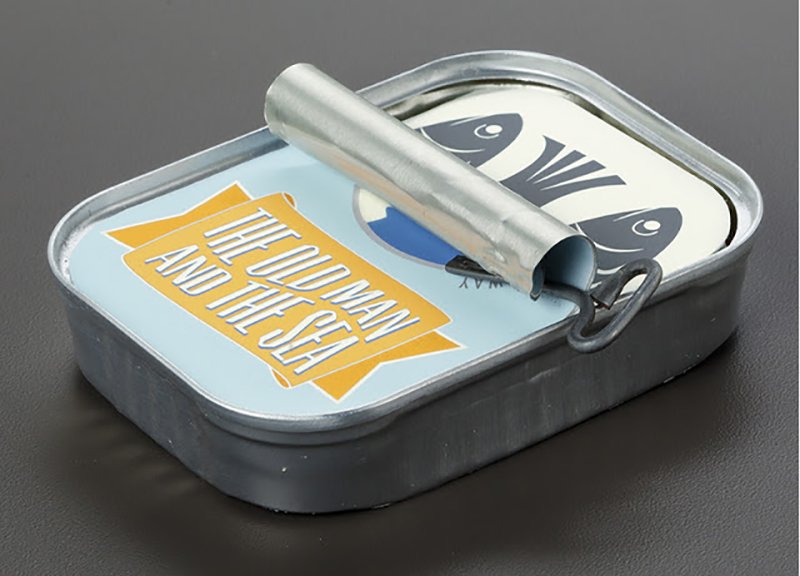 "Il vecchio e il mare", il packaging di Nina Cornelison