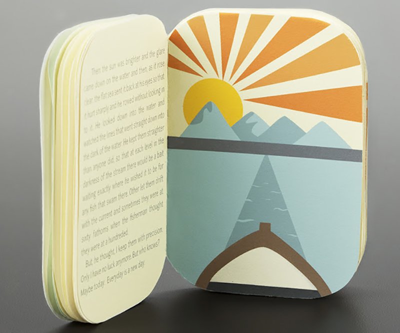 "Il vecchio e il mare", il packaging di Nina Cornelison
