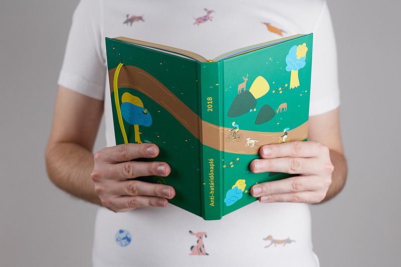 Slow Planner 2018. Diana Ghyczy e Dániel Máté