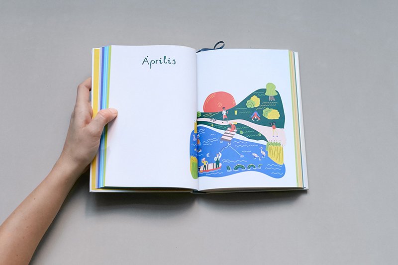 Slow Planner 2018. Diana Ghyczy e Dániel Máté