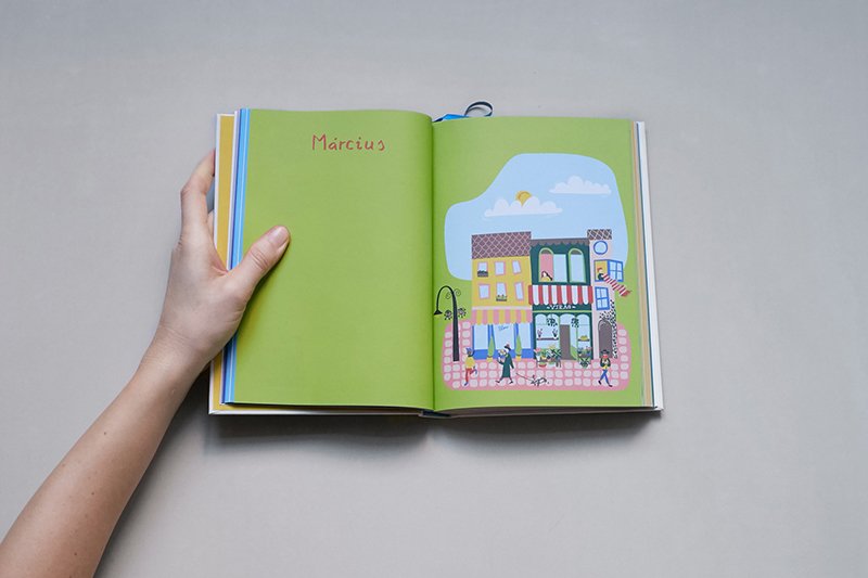 Slow Planner 2018. Diana Ghyczy e Dániel Máté
