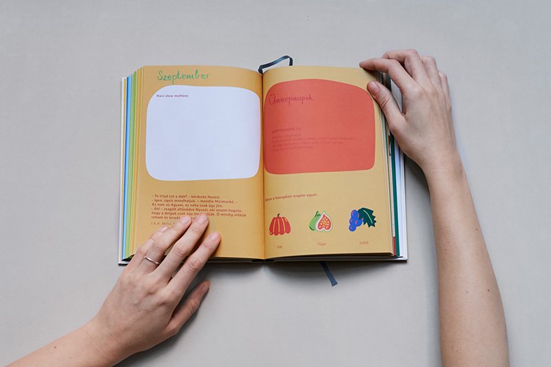 Slow Planner 2018. Diana Ghyczy e Dániel Máté