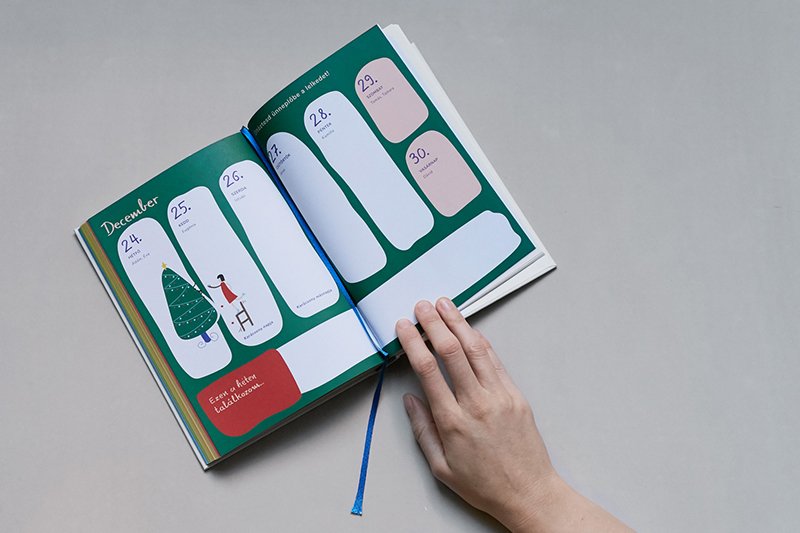 Slow Planner 2018. Diana Ghyczy e Dániel Máté