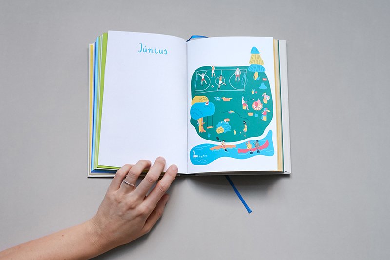Slow Planner 2018. Diana Ghyczy e Dániel Máté