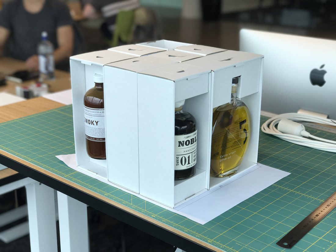Cook & Nelson. Un packaging innovativo per un tradizionale cesto regalo