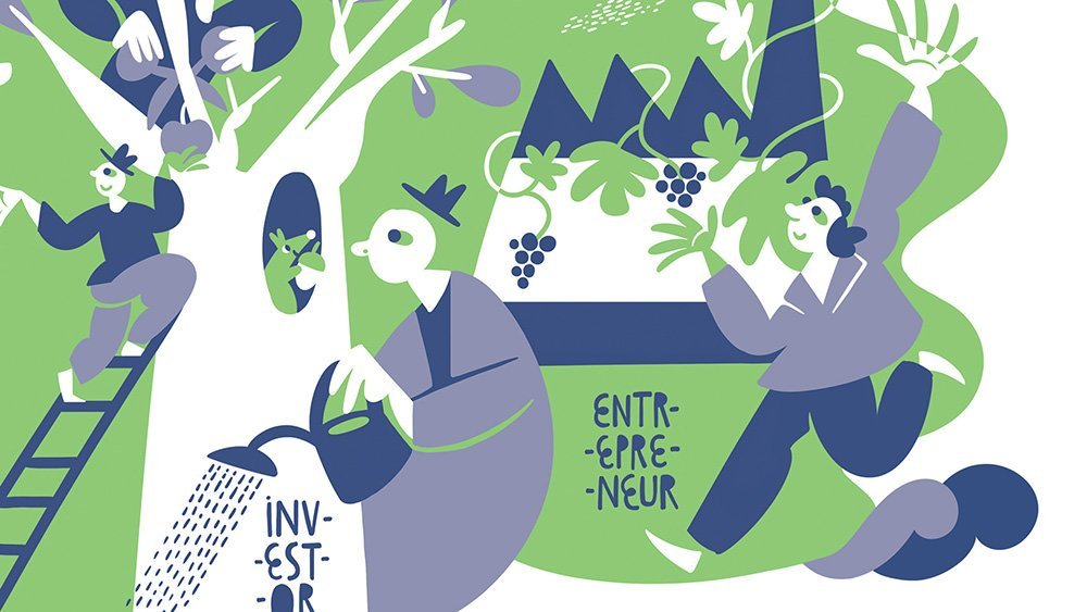 Le cartoline con lo storytelling illustrato dello studio Housatonic