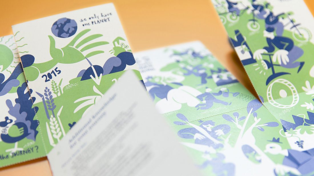 Le cartoline con lo storytelling illustrato dello studio Housatonic