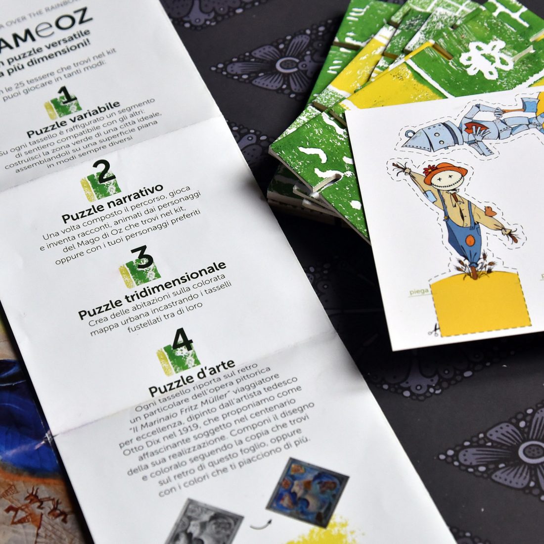 CasaOz e il gioco in cartone progettato con la GAM di Torino