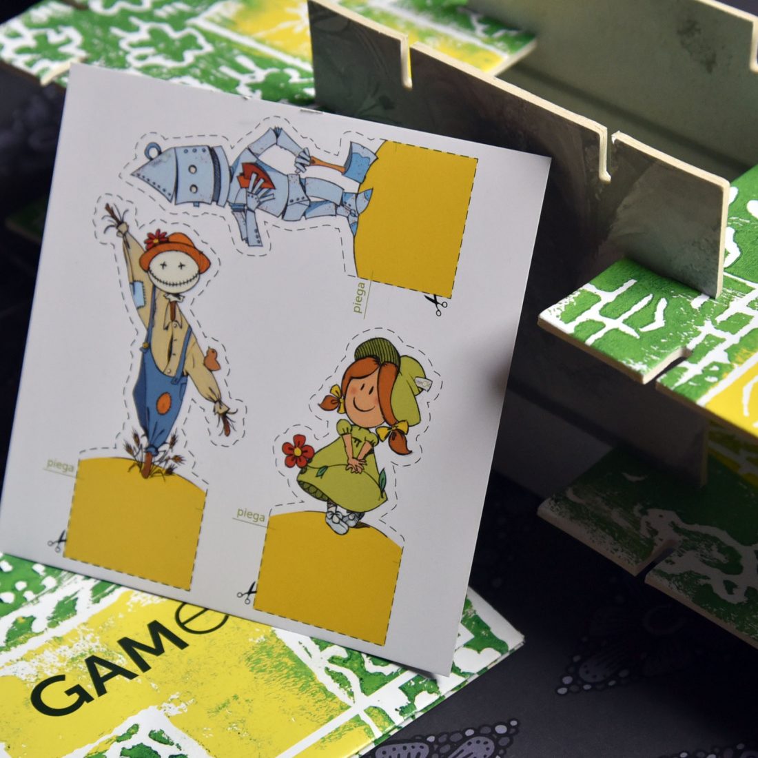 CasaOz e il gioco in cartone progettato con la GAM di Torino