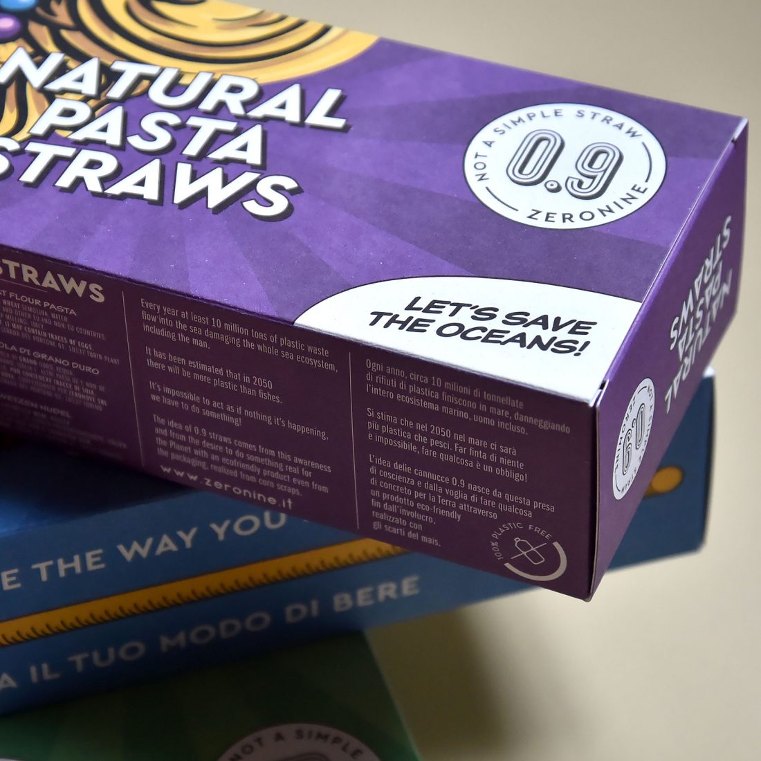Natural Pasta Straw. Le cannucce di pasta prodotte da Zeronine