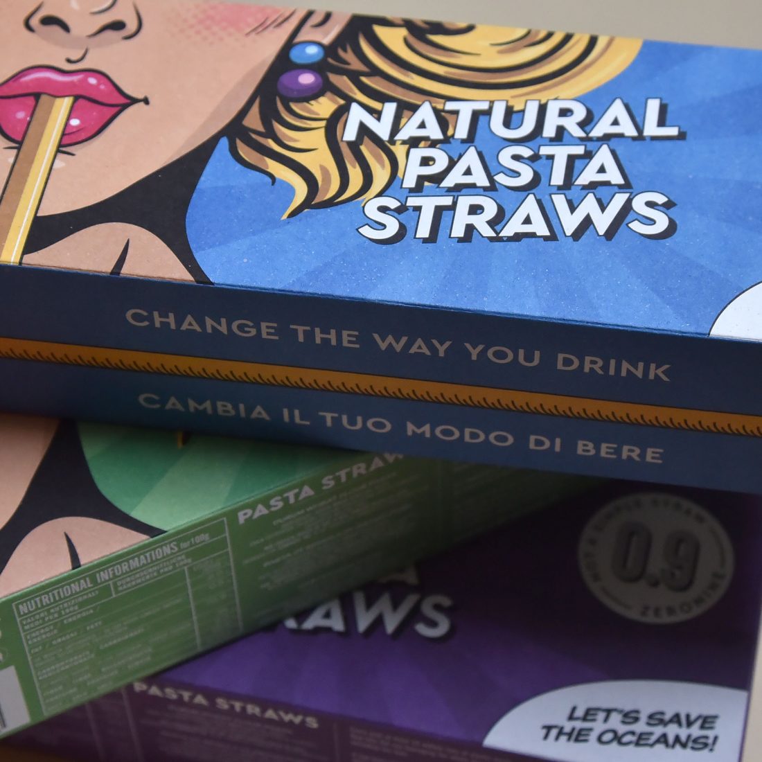 Natural Pasta Straw. Le cannucce di pasta prodotte da Zeronine