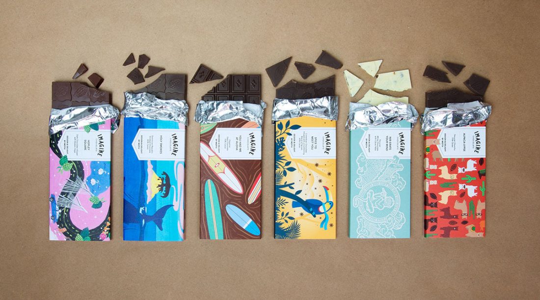 I packaging di tavolette di cioccolata che non oserete aprire