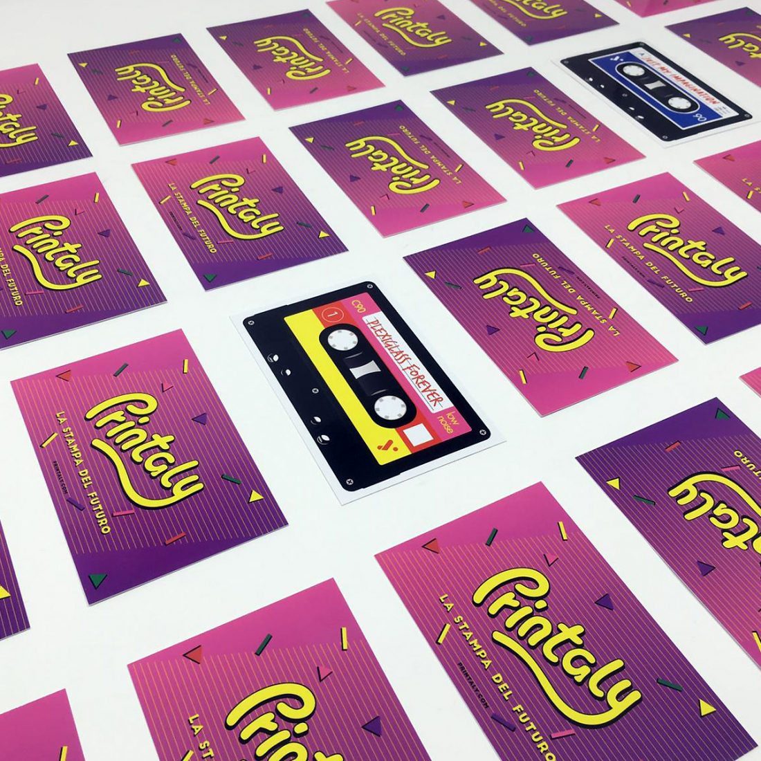 Il gioco memory a tema anni '80 per Printaly. Intervista a Paola Patrizi
