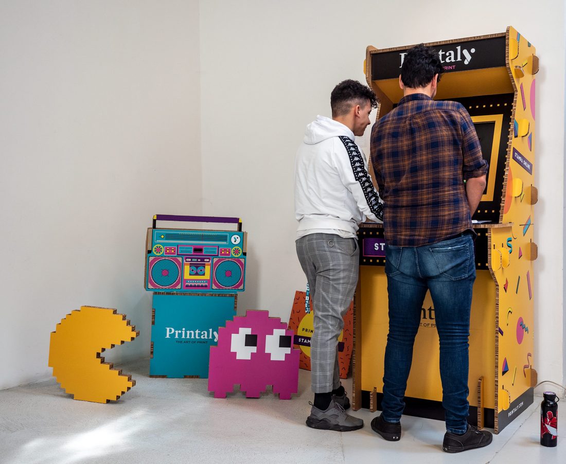 Il videogioco arcade che ha fatto divertire ai Graphic Days Torino