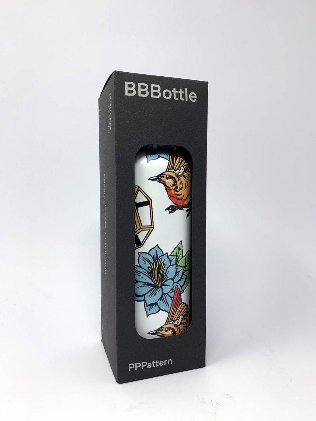 BBBottle. La prima borraccia illustrata da Lucamaleonte per PPPattern