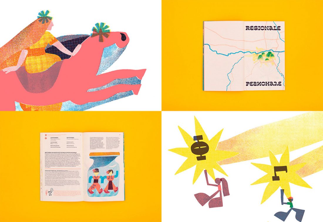 La coloratissima guida per il turismo di Plovdiv in 4 colori pantone