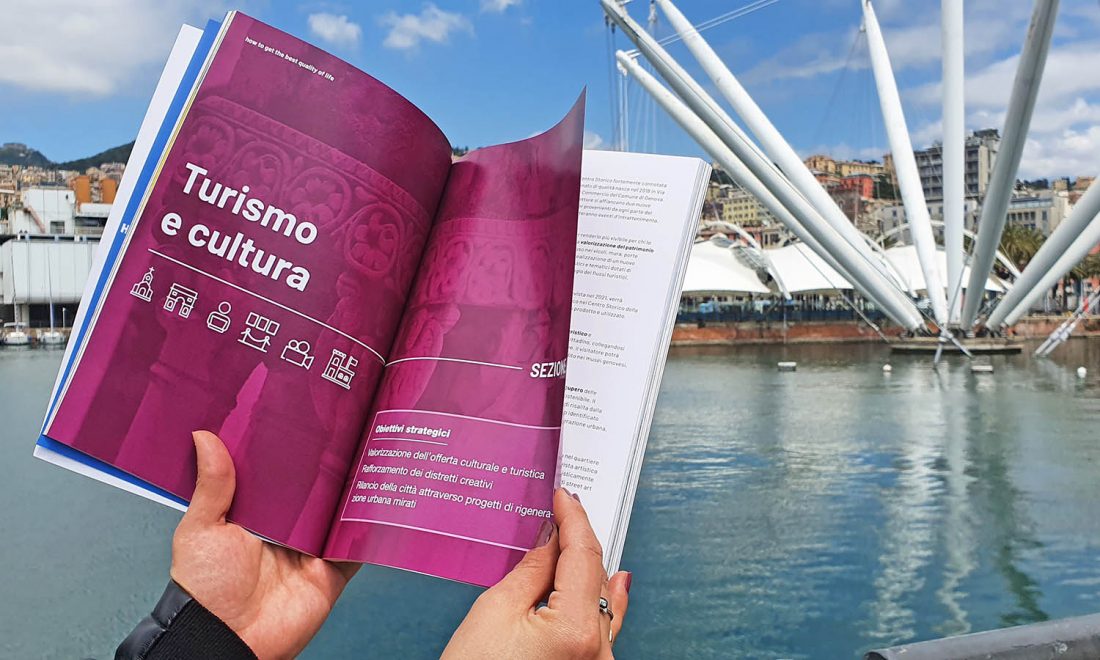 Rilegatura PUR. L’esempio del Piano di Sviluppo Strategico di Genova.