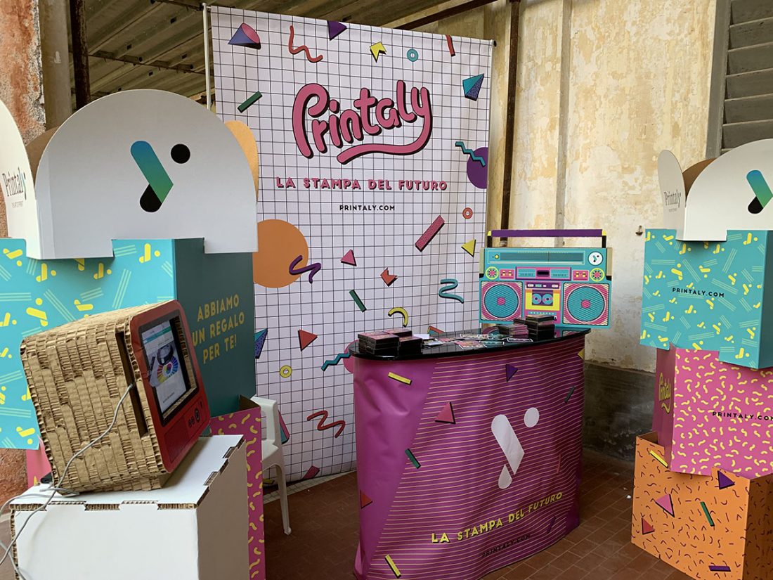 cotonfioc_printaly_stand_09 - Blog Printaly.com Cartone alveolare: non solo imballaggi. Tre esempi per usi creativi