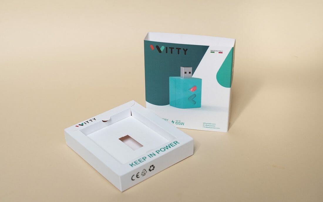 Packaging per gadget tecnologici: il caso di Witty